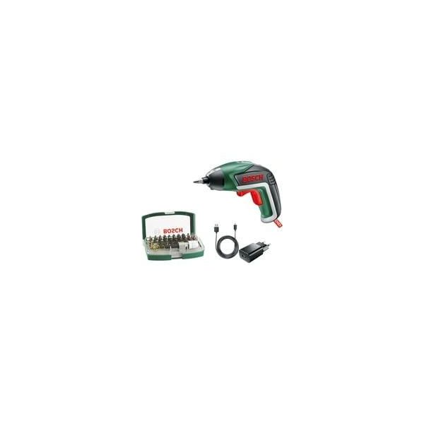 Akkuschrauber Ixo 5, Mit 32-Teiligem Bit-Set GrüN/Schwarz, Li-Ionen Akku 1,5Ah 3,6Volt-image