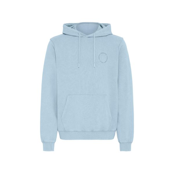 Kapuzenpullover Blend "Hoodie Bhfactor", Herren, Gr. M, Blau (Faded Denim), Obermaterial: 100% Baumwolle Co., Pullover Kapuzenpullover-image