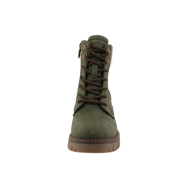 Stiefel Tom Tailor "Tom Tailor Winter Boots", Damen, Gr. 40, Khaki, Unifarben, Schuhe Stiefel-image