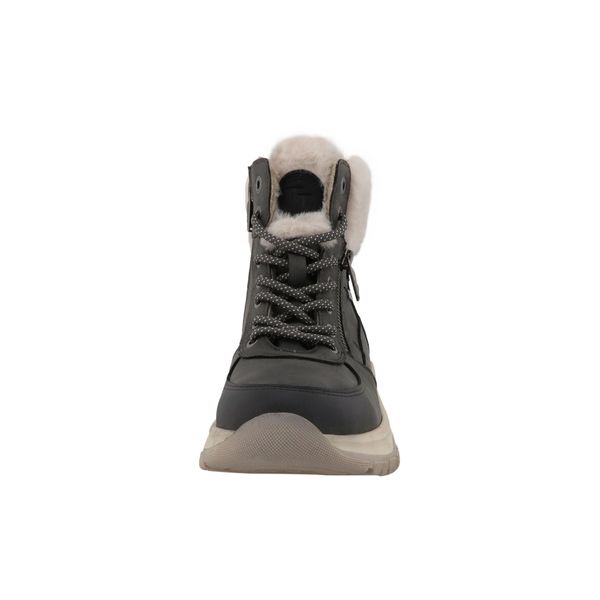 Stiefel Tom Tailor "Tom Tailor Winter Boots", Damen, Gr. 38, Coal, Polyurethan, Schuhe Stiefel-image