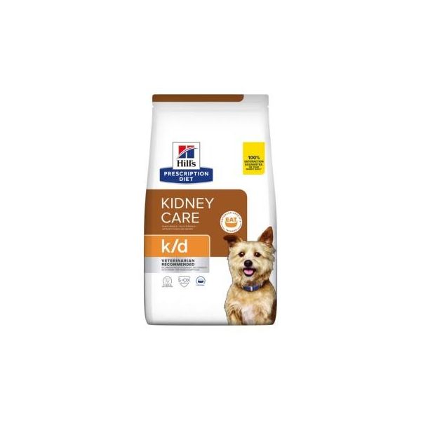 Hill's Prescription Diet K/D Croquettes Chien Kidney Care 2X12 Kg-image