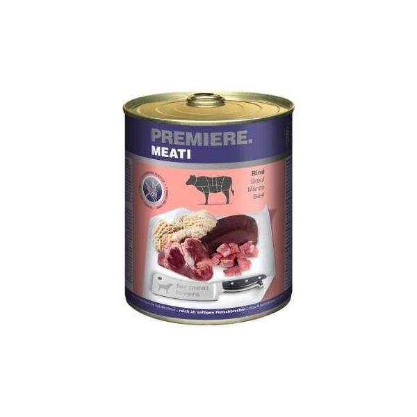 Premiere Meati Nourriture Humide Pour Chien, Adulte, BœUf 24X800 G-image