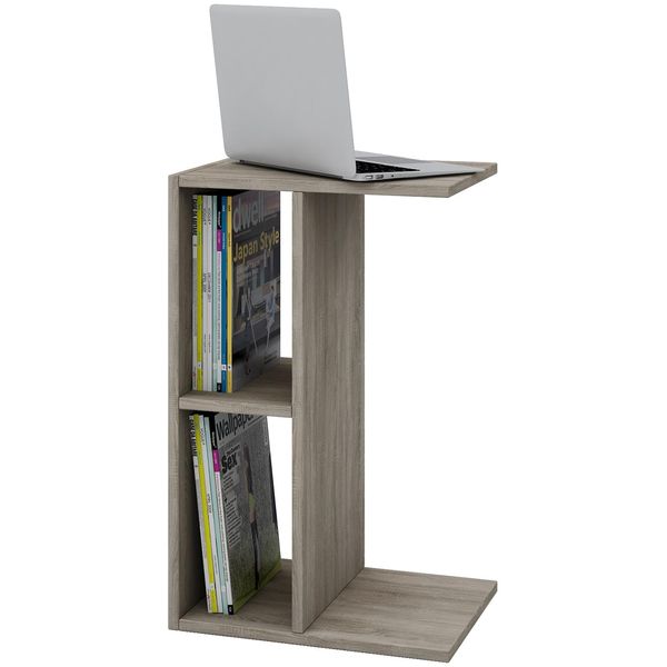 Couchtisch Vcm "Holz Beistelltisch Couchtisch Sofatisch Nachto", Braun (Sonoma, Eiche (SäGerau)), B:40Cm T:30Cm, Tische, Couchtisch-image
