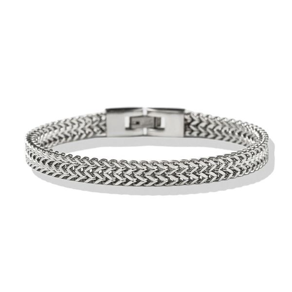 Armband Firetti "Schmuck Geschenk Edelstahl Armschmuck Armkette", Silberfarben, ArmbäNder, Damen, 21Cm, Edelstahl, Armband, Made In Germany-image