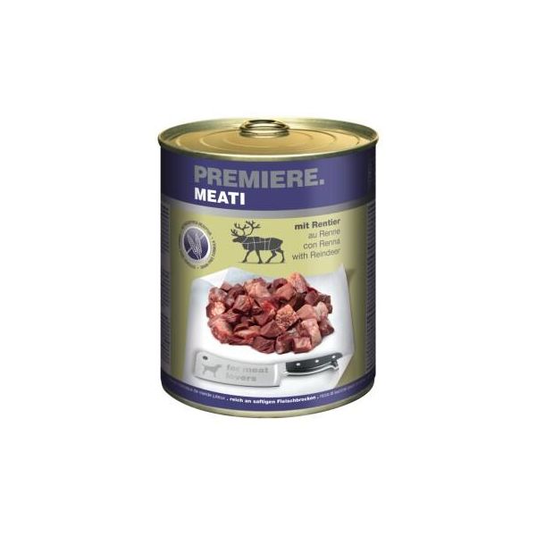 Premiere Meati Nourriture Humide Pour Chien, Adulte, Renne 6X800 G-image