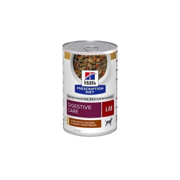 Hill's Prescription Diet I/D Nourriture Humide Pour Chiens, Adultes, Au Poulet Pour Soutenir La Digestion 48X354 G-image
