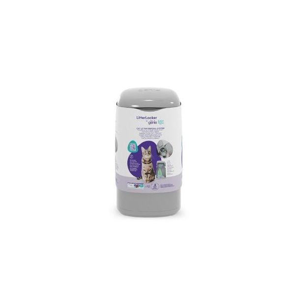 Habapet Litterlocker By Litter Genie Easyroll Seau D’éLimination De LitièRe Pour Chat Avec Cassette De 3 Mois-image