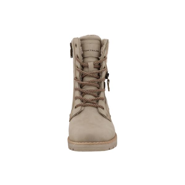 Stiefel Tom Tailor "Tom Tailor Winter Boots", Damen, Gr. 41, Taupe, Schuhe Stiefel-image