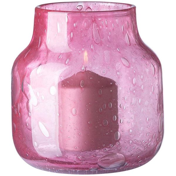 Dekovase Fink "Solea", Fuchsia, B:19Cm H:19Cm T:19Cm Ø:19Cm, Glas, Vasen-image