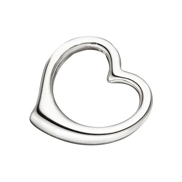 HerzanhäNger Jobo "AnhäNger Schwingherz", Silber (Silber 925), SchmuckanhäNger, Damen, Silber 925 (Sterlingsilber), 925 Silber-image