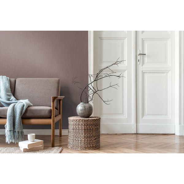 Vliestapete Living Walls "Unitapete Leausenstruktur - Vliestapete Modern", Braun, B:0,53M H:0,02M L:10,5M, Vlies, Tapeten, Moderne Vliestapete Aus Leausenoptik-image