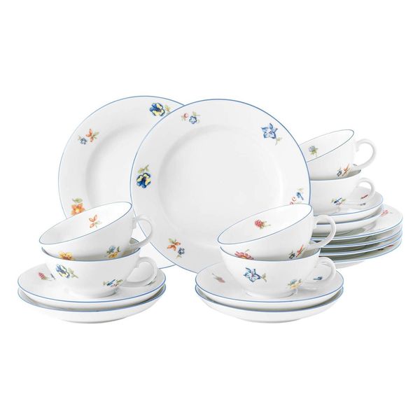 Seltmann Weiden Teeservice Sonate Nostalgie 18Er Set-image