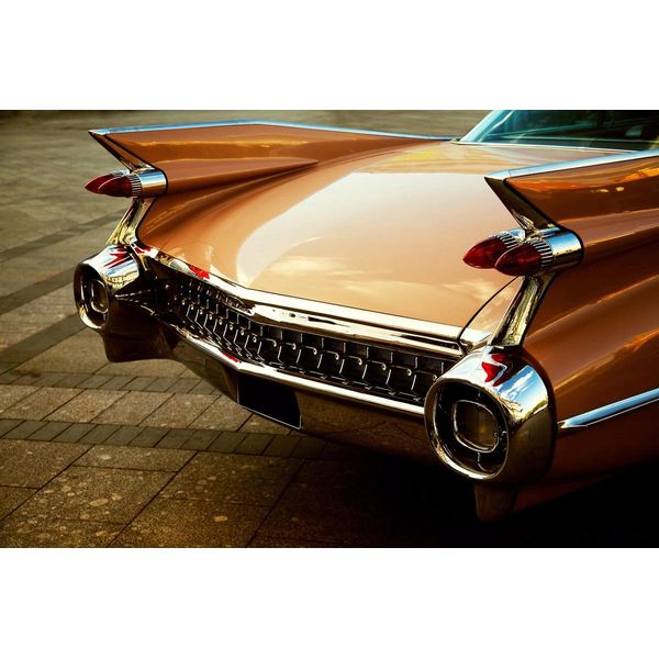 Fototapete Papermoon "Sepia Oldtimer", Bunt, B:4M L:2,6M, Vlies, Tapeten-image