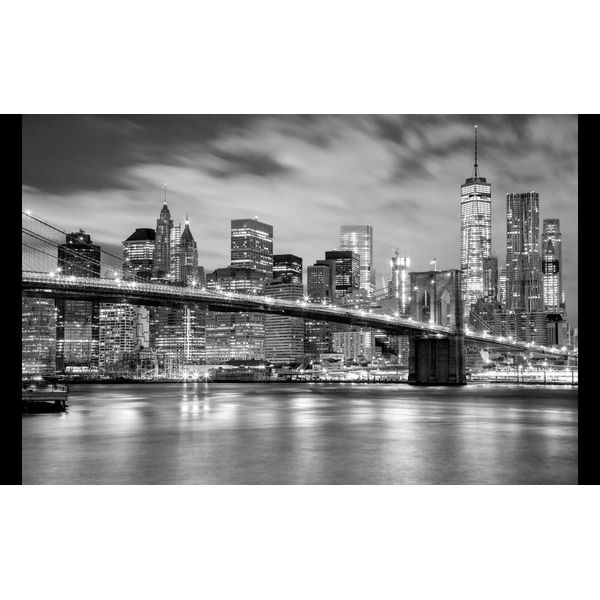 Fototapete Papermoon "New York Brooklyn", Bunt, B:4,5M L:2,8M, Vlies, Tapeten-image