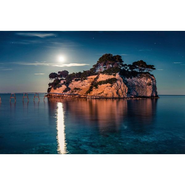 Fototapete Papermoon "Insel", Bunt, B:4,5M L:2,8M, Vlies, Tapeten-image