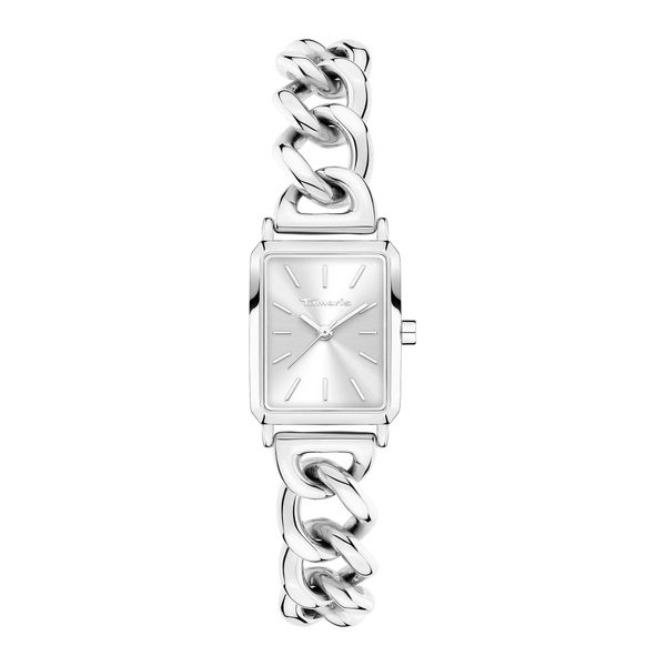 Quarzuhr Tamaris "Chain Watch", Silberfarben, Armbanduhren, Damen, Quarzuhr, Armbanduhr, Damenuhr, Edelstahlarmband, Analog-image