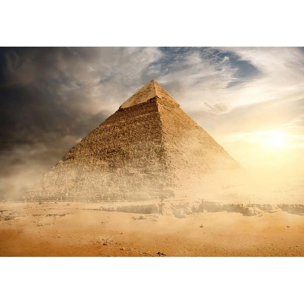 Fototapete Papermoon "Pyramide", Bunt, B:4M L:2,6M, Vlies, Tapeten-image