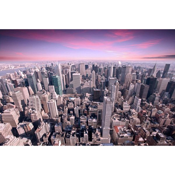Fototapete Papermoon "New York", Bunt, B:3,5M L:2,6M, Vlies, Tapeten-image