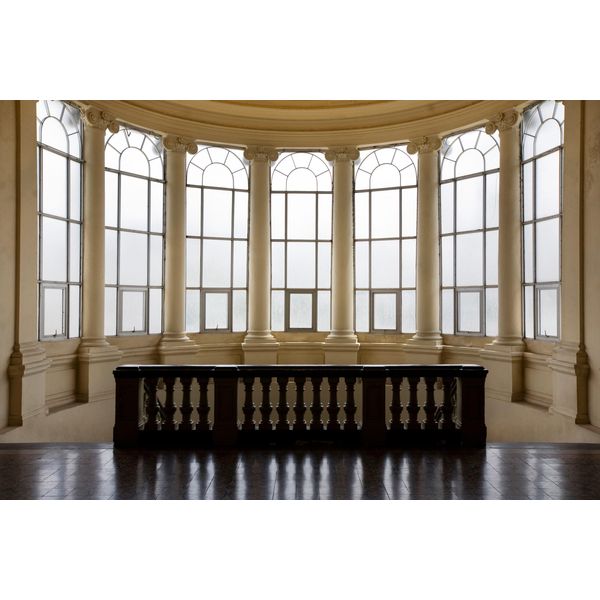 Fototapete Papermoon "ARCHITEKTUR-SCHLOSS Arkade", Bunt, B:4,5M L:2,8M, Vlies, Tapeten-image