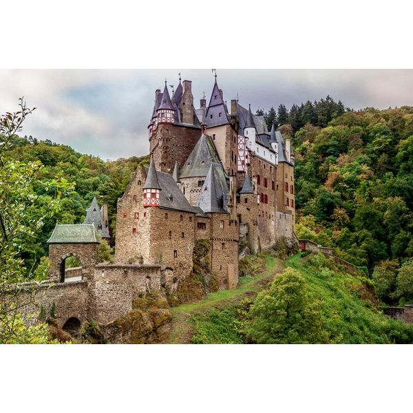 Fototapete papermoon "Burg", Bunt, B:4,5M L:2,8M, Vlies, Tapeten-image