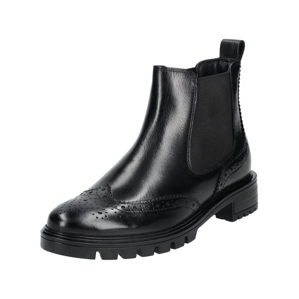 Stiefelette Ara "Ara Stiefelette Leder/Textil", Damen, Gr. 41, Schwarz, Leder, Textil, Schuhe Stiefelette-image