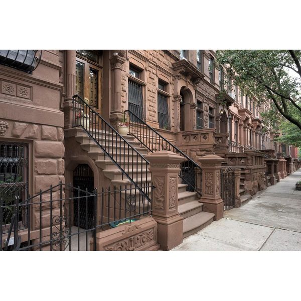 Fototapete Papermoon "Harlem New York", Bunt, B:4,5M L:2,8M, Vlies, Tapeten-image