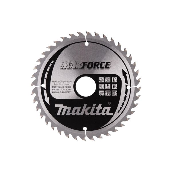Makita SäGebblatt Makforce 165X30X40Z (B-32306)-image