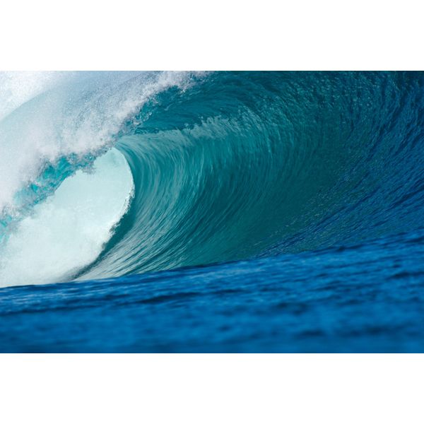 Fototapete Papermoon "Big Wave Big Barrel", Bunt, B:4M L:2,6M, Vlies, Tapeten-image