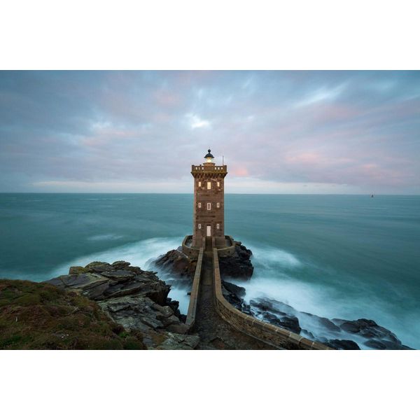Fototapete Papermoon "Turm Im Wasser", Bunt, B:4M L:2,6M, Vlies, Tapeten-image