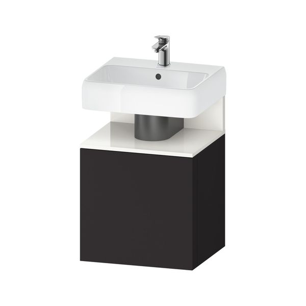 Duravit Waschtischunterschrank Qatego 49X42X64,5Cm, 1 T, T L, W G/Gra Matt (QA4077L22800000)-image