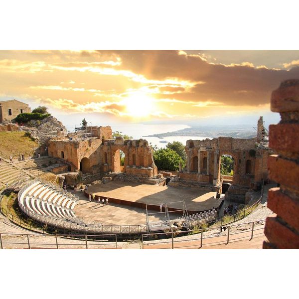 Fototapete Papermoon "Altes Theater", Bunt, B:4M L:2,6M, Vlies, Tapeten-image