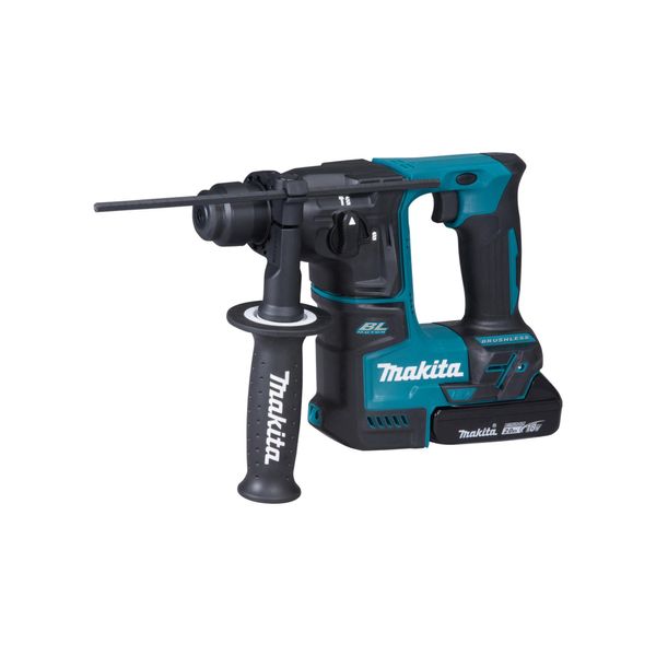 Makita Akku-Bohrhammer FüR SDS-PLUS 18 V / 2,0 Ah, 2 Akkus + LadegeräT Im Makpac DHR171RAJ)-image