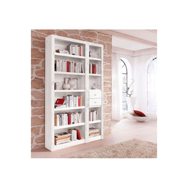 Raumteilerregal Otto Home "Bergen", Weiß, Regale, (3-Tlg.),Breite 128 Cm-image