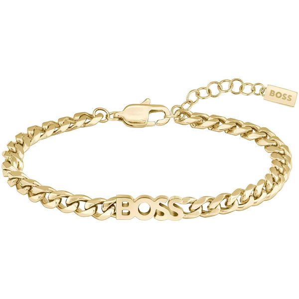 Armband Boss "Kassy FOR Her", Gold (Gelbgoldfarben), ArmbäNder, Damen, 18Cm, Edelstahl, Armband-image