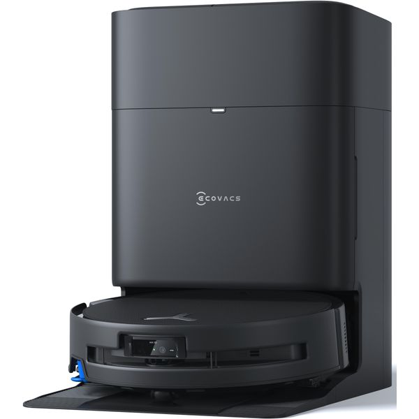 Ecovacs Nass-Trocken-Saugroboter "Deebot T80S Omni (Black), Ozmo Roller 2.0 Wischtechnologie", Schwarz, B:35,3Cm H:9,8Cm T:35,1Cm, Saugroboter, 24.800 Pa Saugleistung, Triple Lift 10 Mm-image