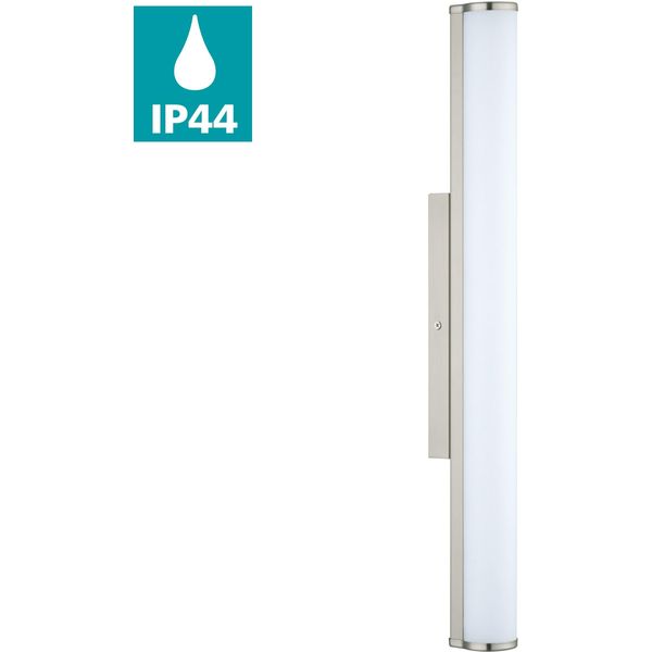 Eglo Led Wandleuchte "Calnova", Weiß (Nickelfarben, Weiß), 1, H: 60Cm, Leuchten, Led Wandleuchte-image
