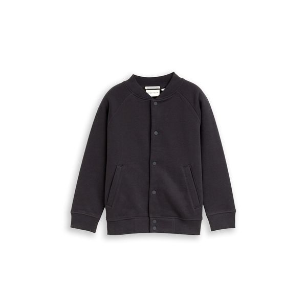 Tom Tailor Jungen College Sweatjacke, Grau, Uni, Gr. 92/98-image