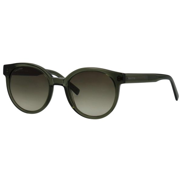 Sonnenbrille Marc O'polo "Modell 506234", Damen, GrüN, Transparent, Durchscheinend, Leicht GläNzend, Sonnenbrillen Sonnenbrille, Form Panto, Logoschriftzug Auf BüGel, Kunststofffassung-image
