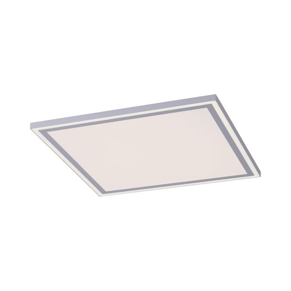 Just Light LED Deckenleuchte "Edging", Weiß, 1, 1 Stk., Leuchten, Dimmbar üBer Fernbedienung, LED Panels-image
