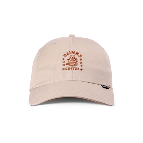 Flex Cap Djinns "Djinns Dad Cap Lazy Sunday", Gr. Onesize, Khaki, 100% Baumwolle, Caps-image