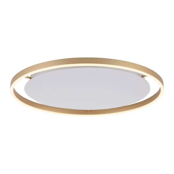 Just Light Deckenleuchte "Ritus", Gold (Messingfarben Matt), 1, Ø 5,9Cm, 1 Stk., Leuchten, Led, Dimmbar, Switchmo, Deckenleuchte-image