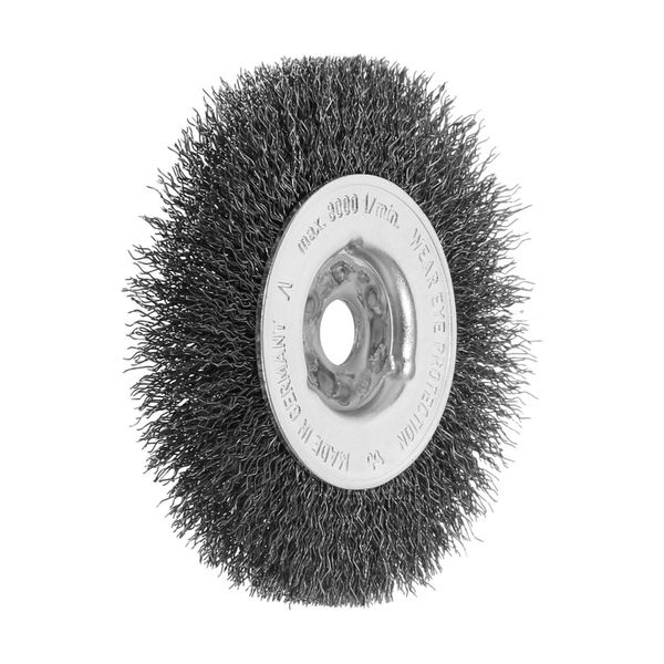 Lessmann Einreihige RundbüRste Stahldraht 0,30 Mm, BüRsten-⌀XbüRstenbreite: 100X12 Mm (320161)-image