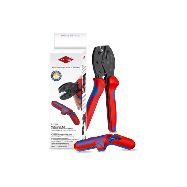 Knipex 00 31 31 V01 Sb Photovoltaik-Installationsset Mit Ergostrip® Pv Und Knipex Preciforce® 53 Mm)-image