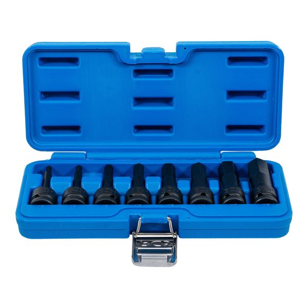Bgs Kraft-Bit-Einsatz-Satz Antrieb Innenvierkant 12,5 Mm Innensechskant 5 - 19 Mm 8-Tlg. ; Bgs Technic (5481)-image