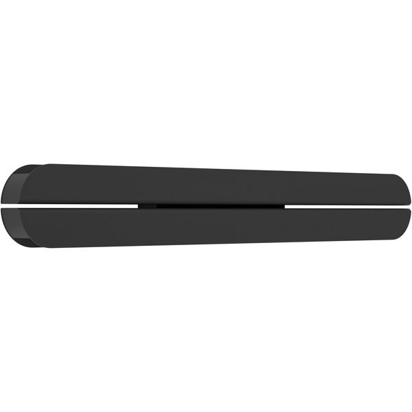 Eglo Wandleuchte "Vascella Wandlampe - Edelstahl - Led - 10,5W - IP44", Schwarz, 1, H: 8Cm, 1 Stk., Leuchten, AußEnbeleuchtung, AußEnwandleuchte, Terrasse, L60 X H8 X AL6 Cm, Wandleuchte-image
