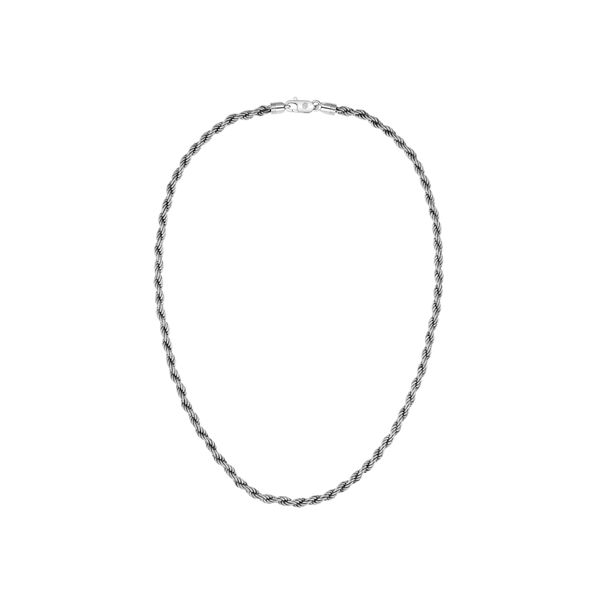 Edelstahlkette Boss "Myles", Edelstahlfarben, Halsketten, Herren, Edelstahl, L: 56 B: 5Mm, Edelstahlkette, B:5Mm-image