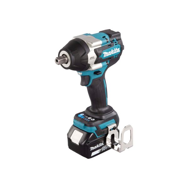 Makita Akku-Schlagschrauber 18V / 5,0 Ah, 2 Akkus, LadegeräT Im Makpac DTW701RTJ)-image