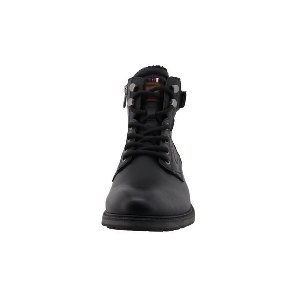 Stiefel Tom Tailor "Tom Tailor Tall Boots", Herren, Gr. 45, Schwarz, Unifarben, Schuhe Stiefel-image