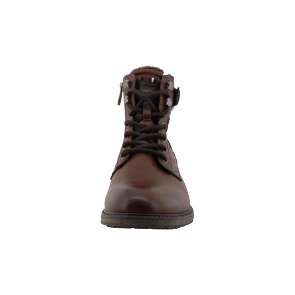 Stiefel Tom Tailor "Tom Tailor Tall Boots", Herren, Gr. 44, Cognac, Unifarben, Schuhe Stiefel-image