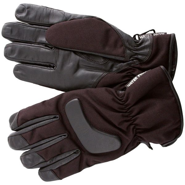 Motorradhandschuhe RÖMer "Ro 600" Gr. Xxl, Schwarz, Handschuhe, Xxl, Obermaterial: 60% Rindsleder, 40% Polyester. Innenfutter: 100% Polyester, Winddicht, Wasserdicht-image
